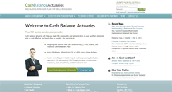 Desktop Screenshot of cashbalanceactuaries.com